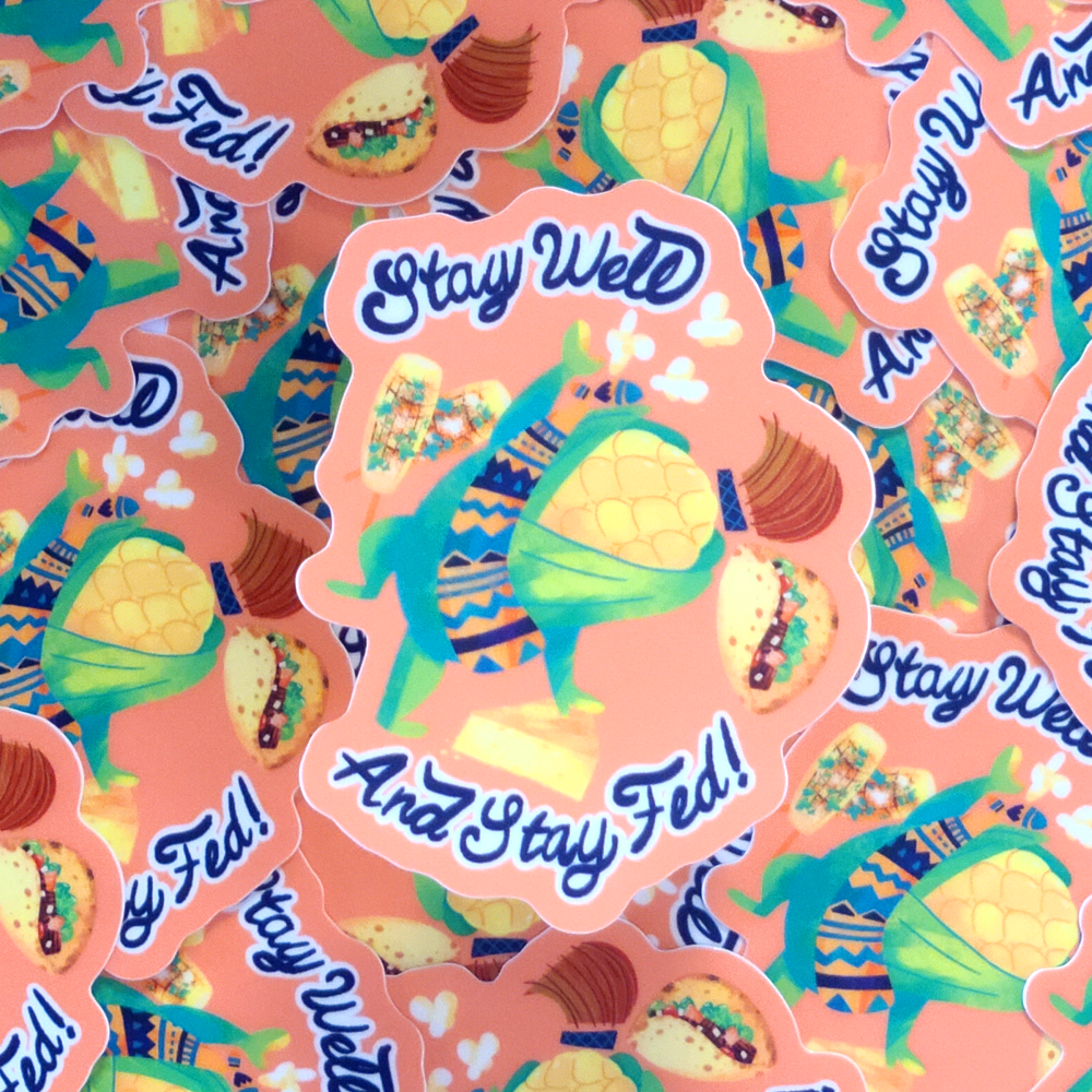 Cornservant Sticker