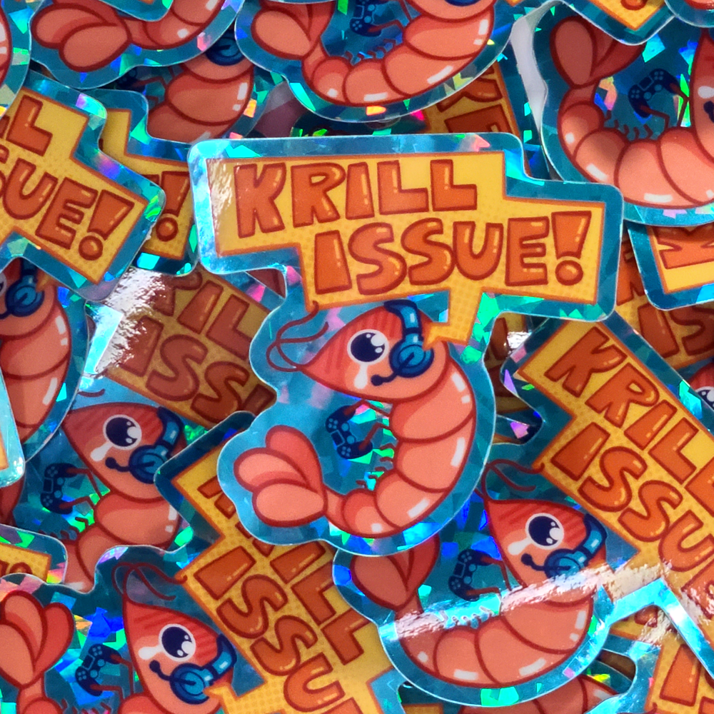 Krill Issue Sticker