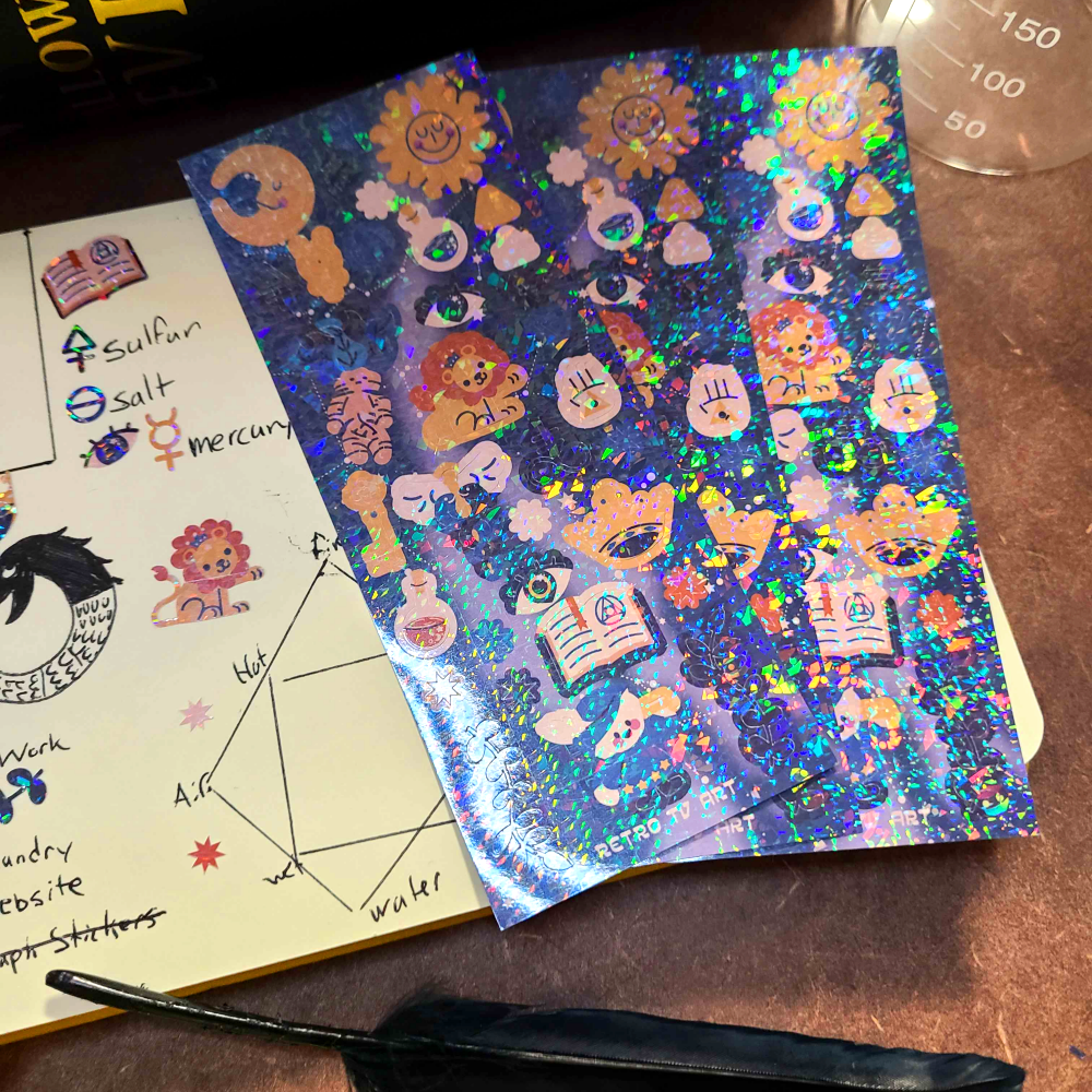 Alchemy Deco Sticker Sheet