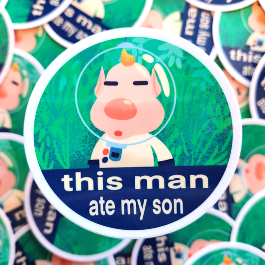 Pikmin Louie Sticker