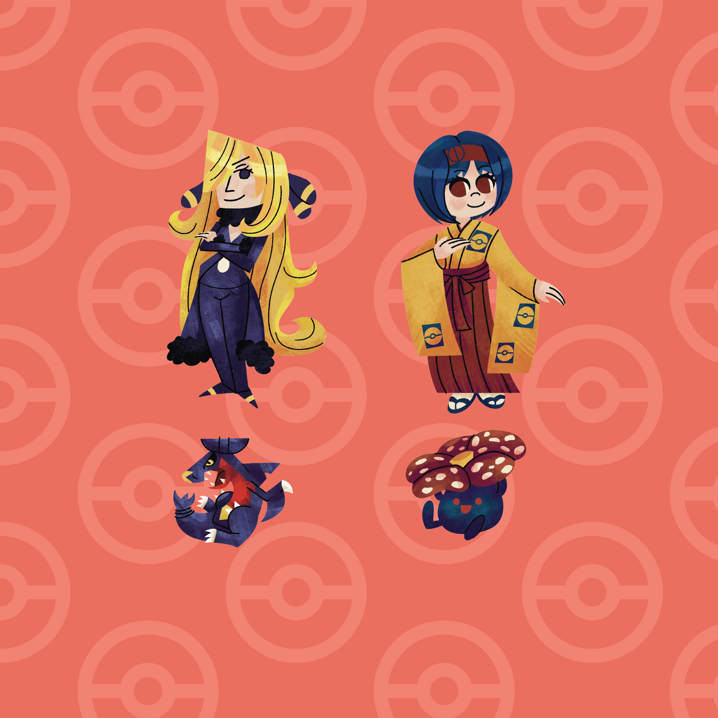 Poke Partner Charms