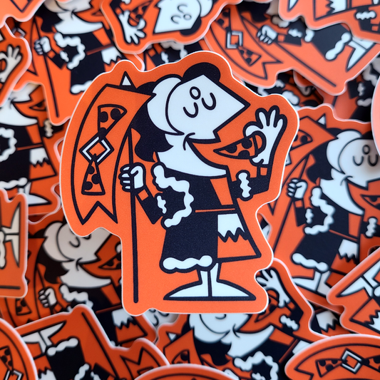 Little Solus' Pizza Sticker